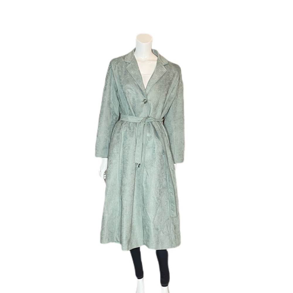 Vintage Sherwood Velveteen Trenchcoat